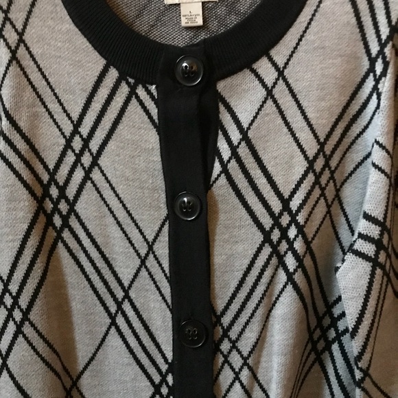 Black/Gray Cardigan - Picture 2 of 5